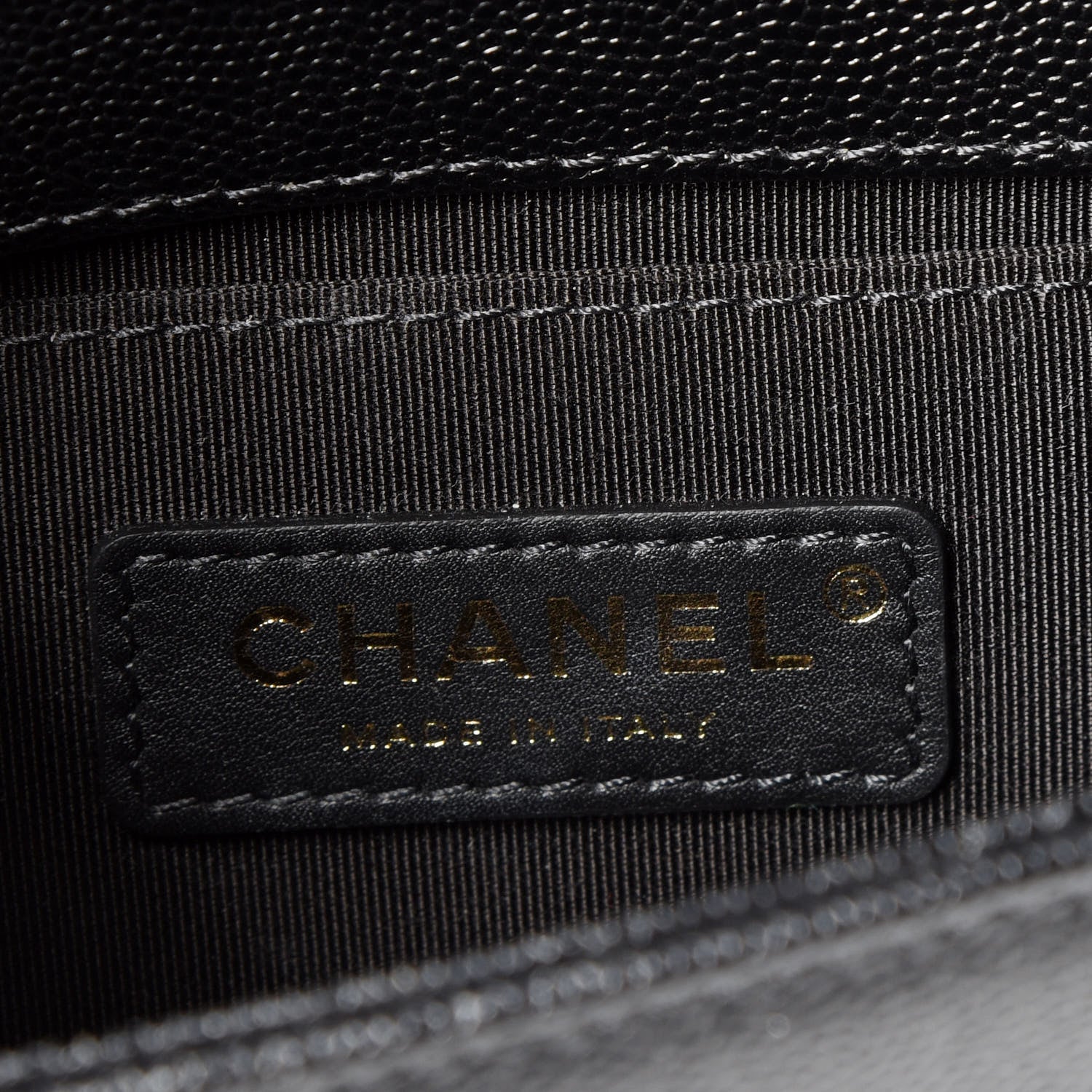Chanel Caviar Quilted Small Boy Flap Black 5 of 12