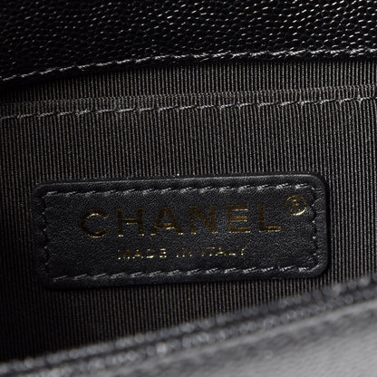Chanel Caviar Quilted Small Boy Flap Black 5 of 12