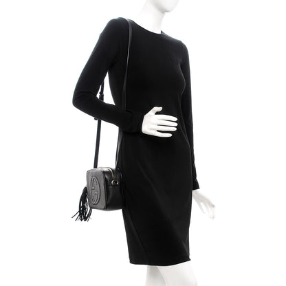 Gucci Pebbled Calfskin Small Soho Disco Bag Black 2 of 7