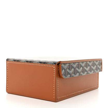 Goyard Goyardine Coffret Montres 4 Watch Box Black Gold 3 of 10