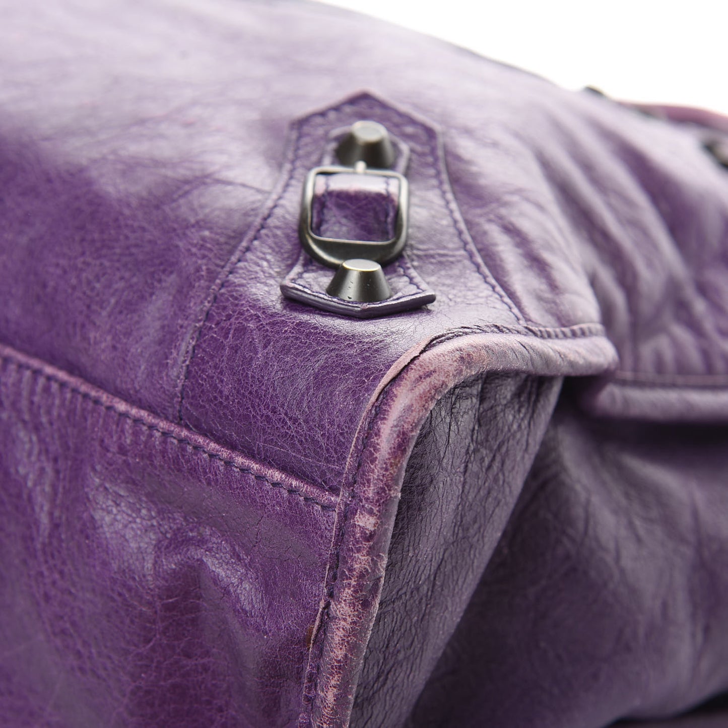 Agneau Classic Hardware City Dark Violet