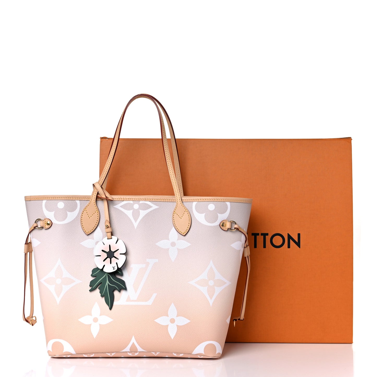 Monogram Giant By The Pool Neverfull MM Brume
