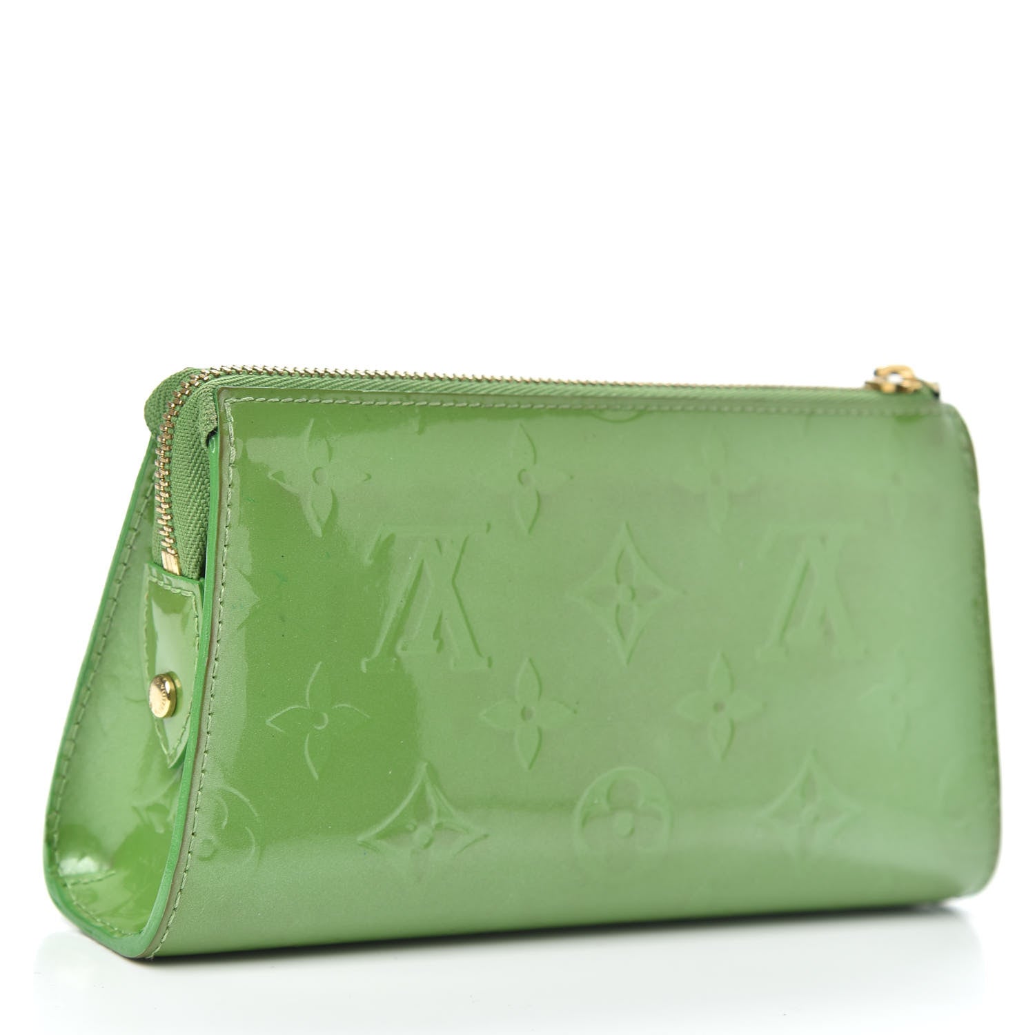 Louis Vuitton Vernis Trousse Cosmetic Pouch Vert Tonic 3 of 11