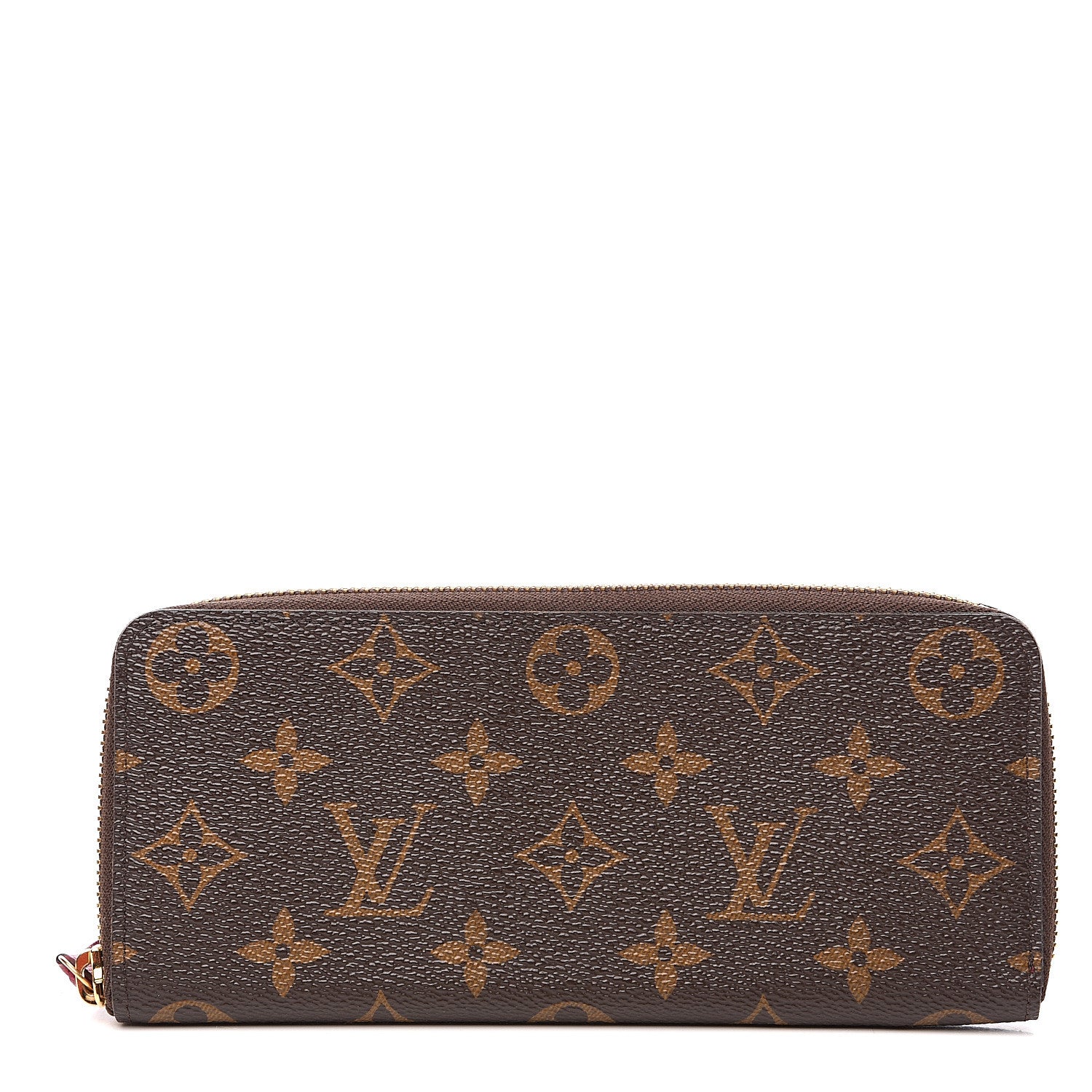 Louis Vuitton Monogram Clemence Wallet Fuchsia 1 of 6