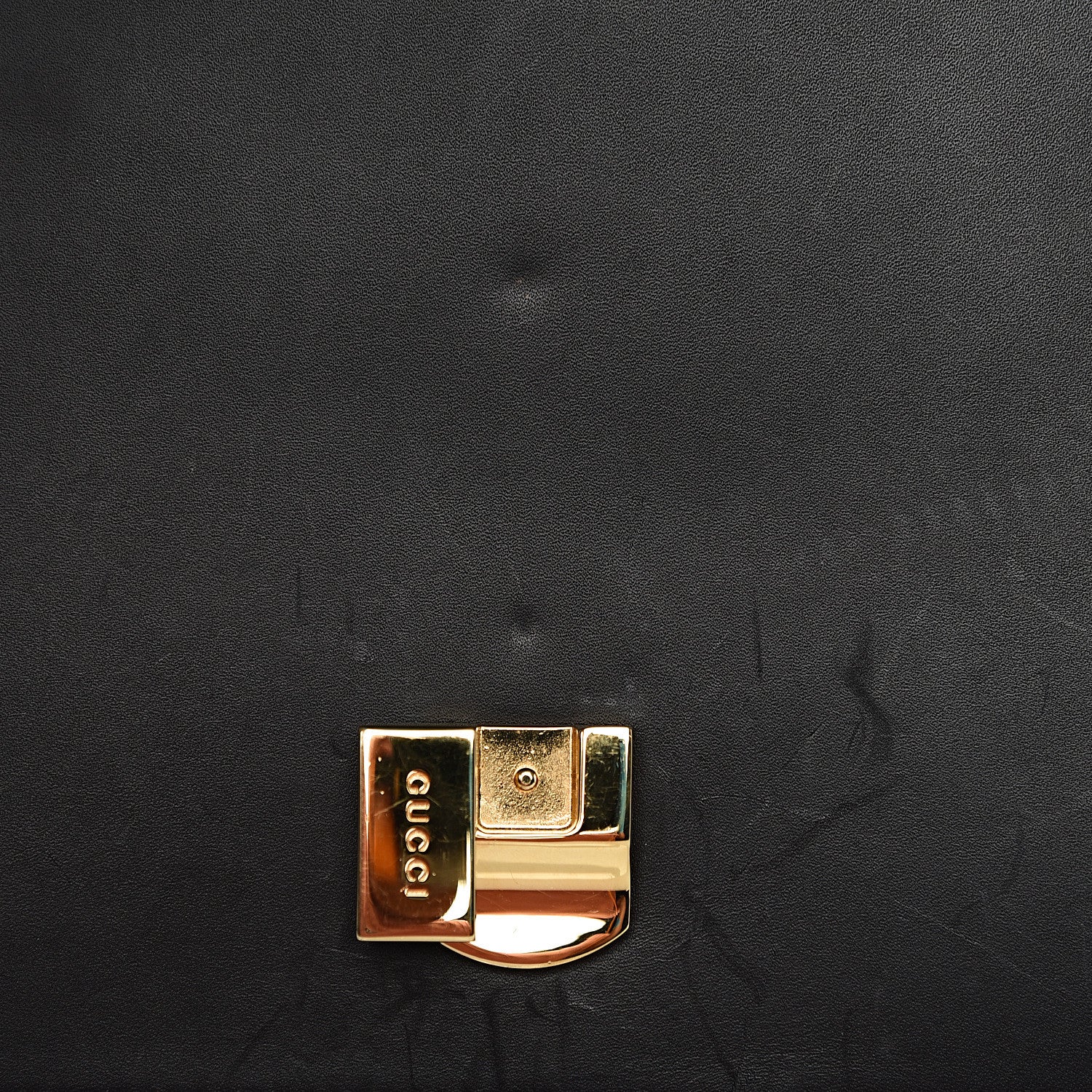 Gucci Calfskin Small Sylvie Shoulder Bag Black 12 of 18