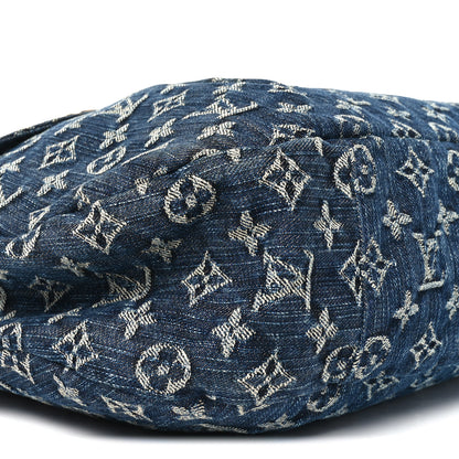 Louis Vuitton Denim Daily GM Gris Blue 8 of 9