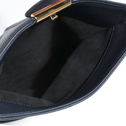 Louis Vuitton Calfskin Slim Clutch MM Sofia Coppola Cobalt 5 of 8