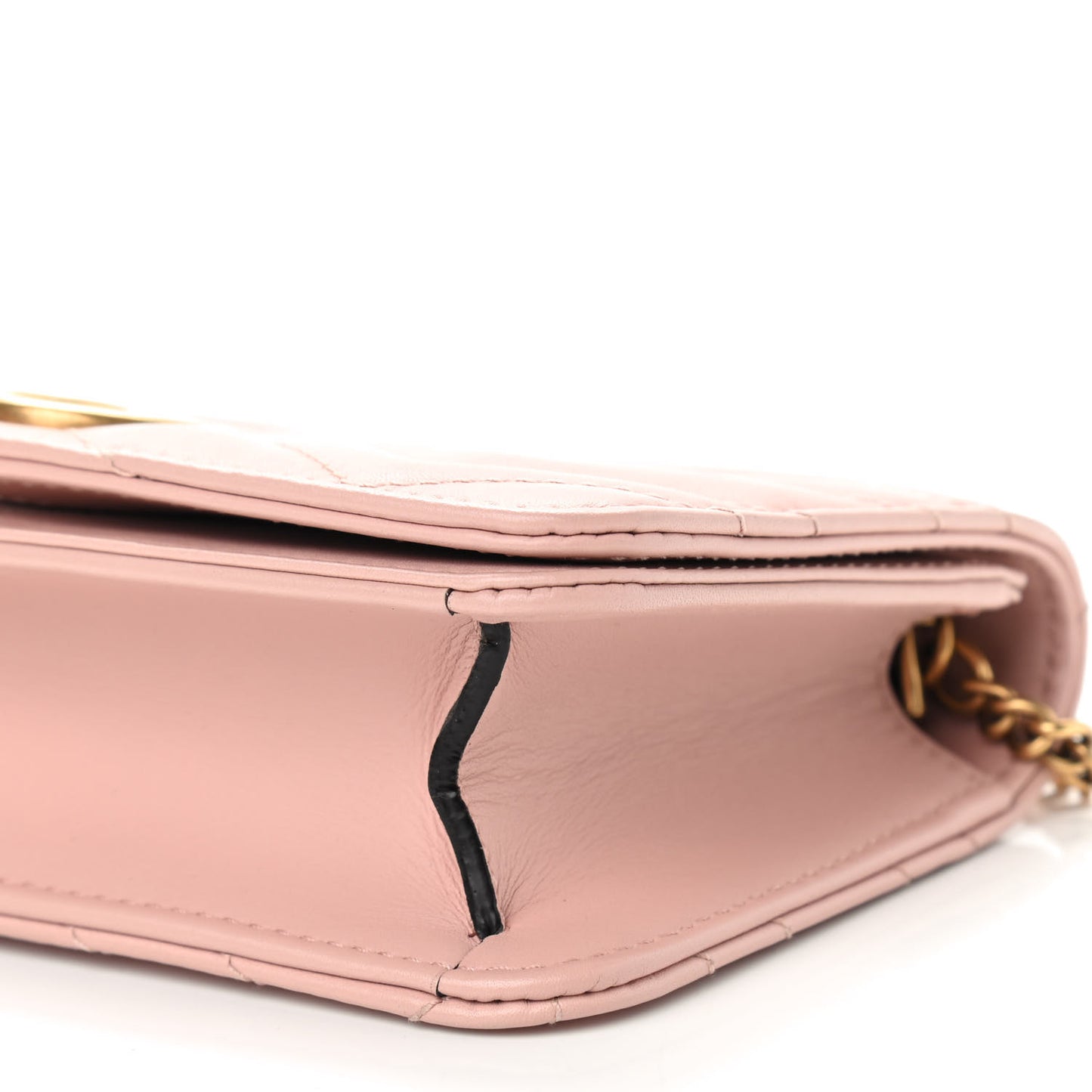 Calfskin Matelasse GG Marmont Mini Bag Perfect Pink