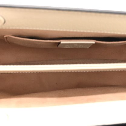 Gucci GG Supreme Monogram Flora Web Small Ophidia Chain Shoulder Bag White 5 of 12