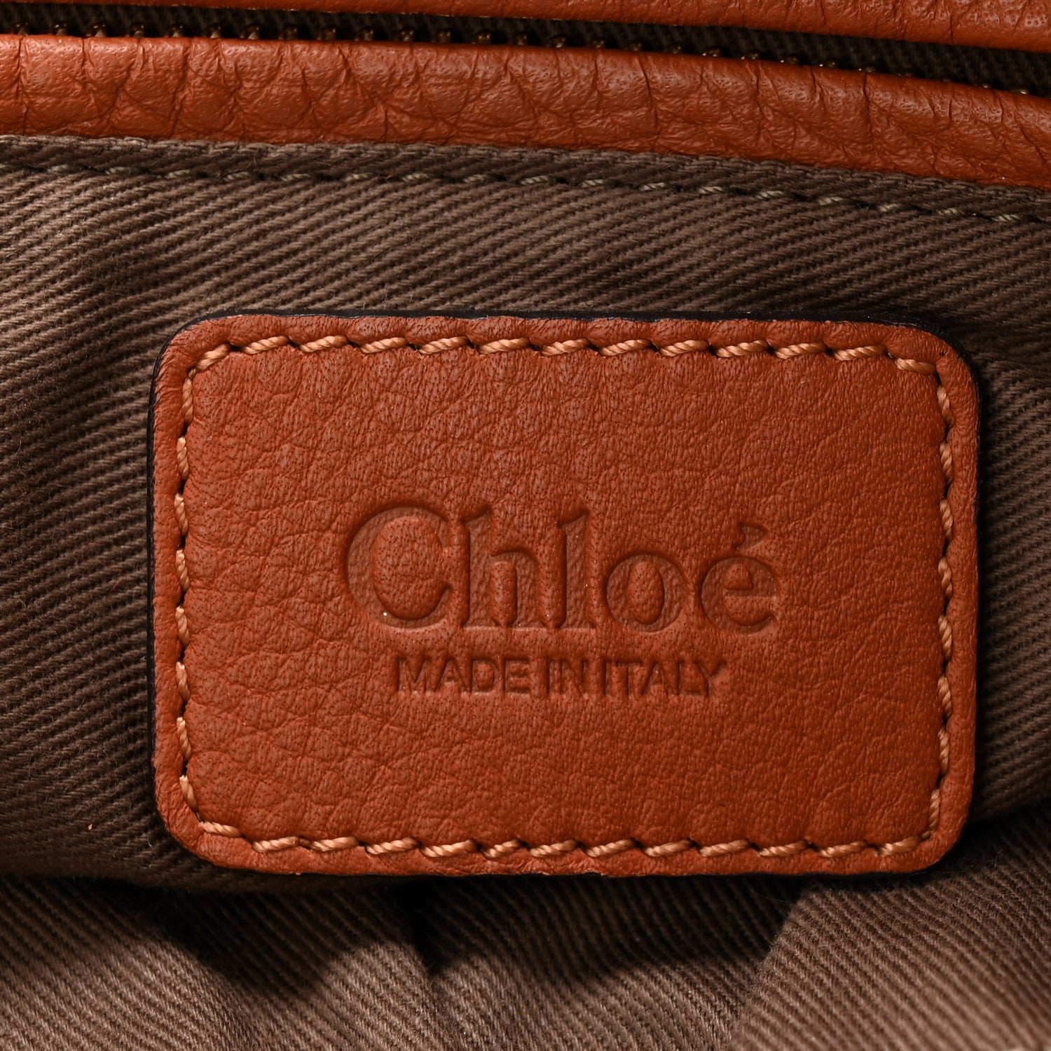 Chloe Calfskin Small Marcie Satchel Tan 6 of 10