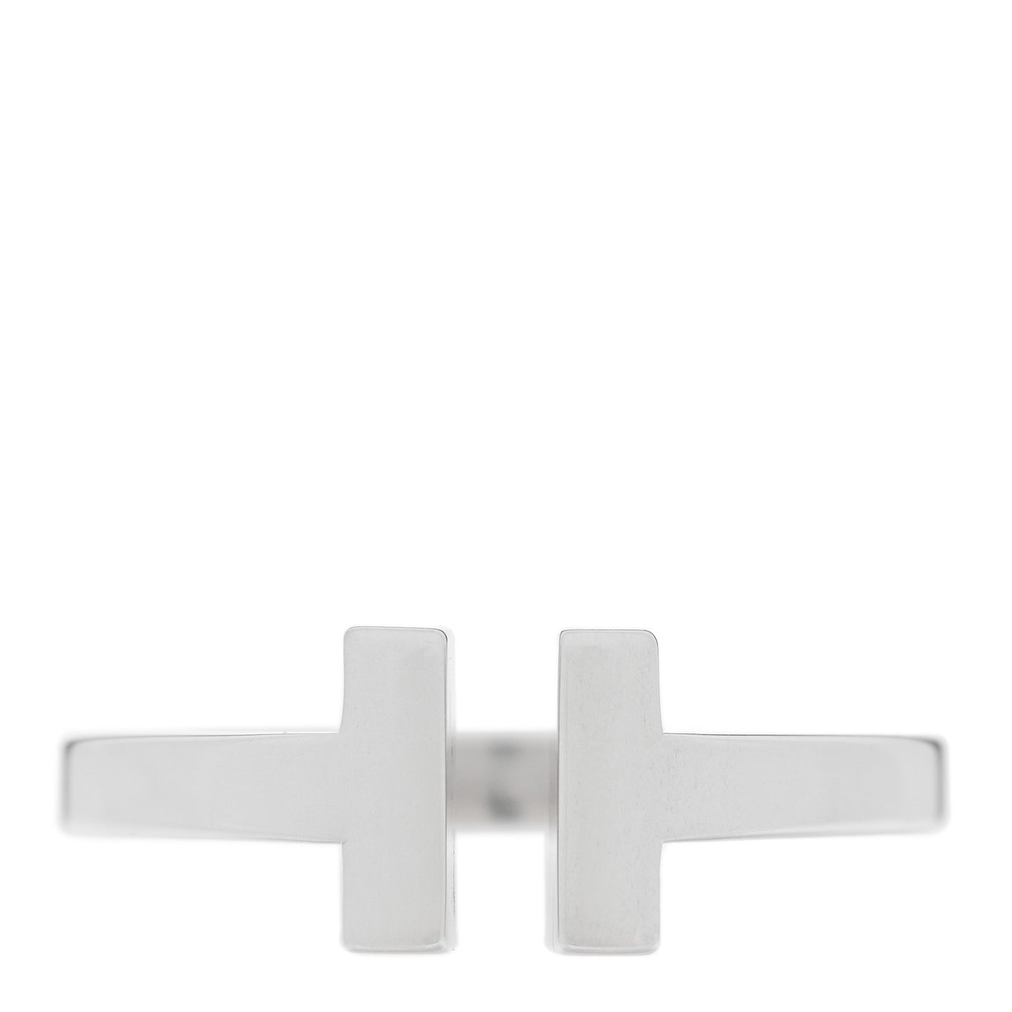 Sterling Silver T Square Ring 52 6