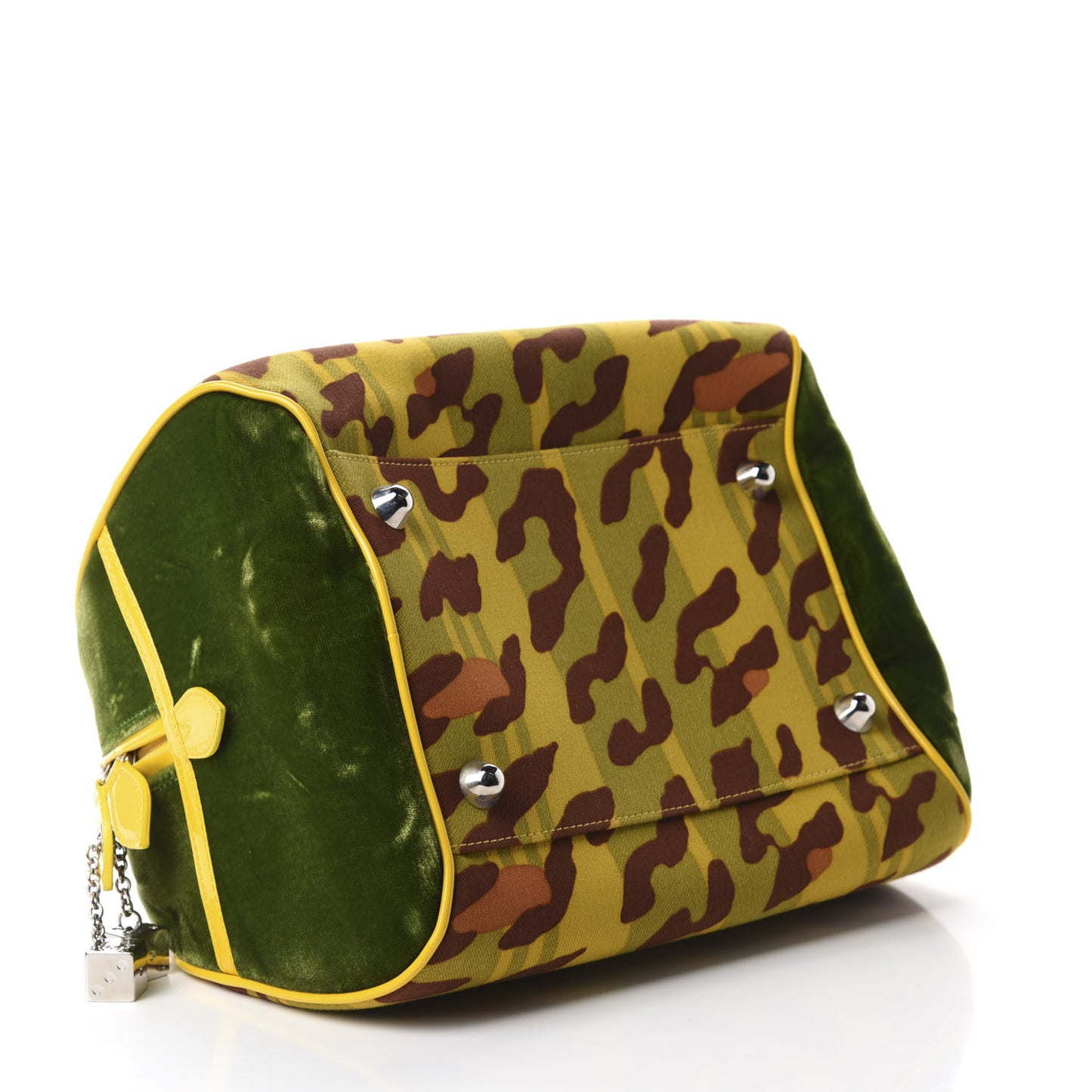 Leopard Canvas Gambler Dice Bowler Multicolor