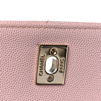 Chanel Caviar Quilted Medium Business Affinity Flap Light Pink 13 of 13