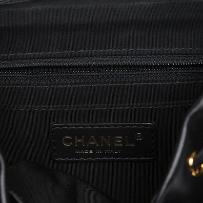 Chanel Calfskin Chevron Quilted Small Urban Spirit Backpack Black 7 of 8