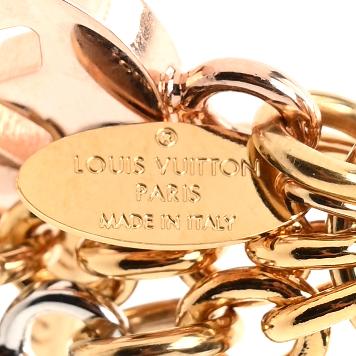Louis Vuitton Malletage Blossom Bag Charm Key Holder 3 of 5