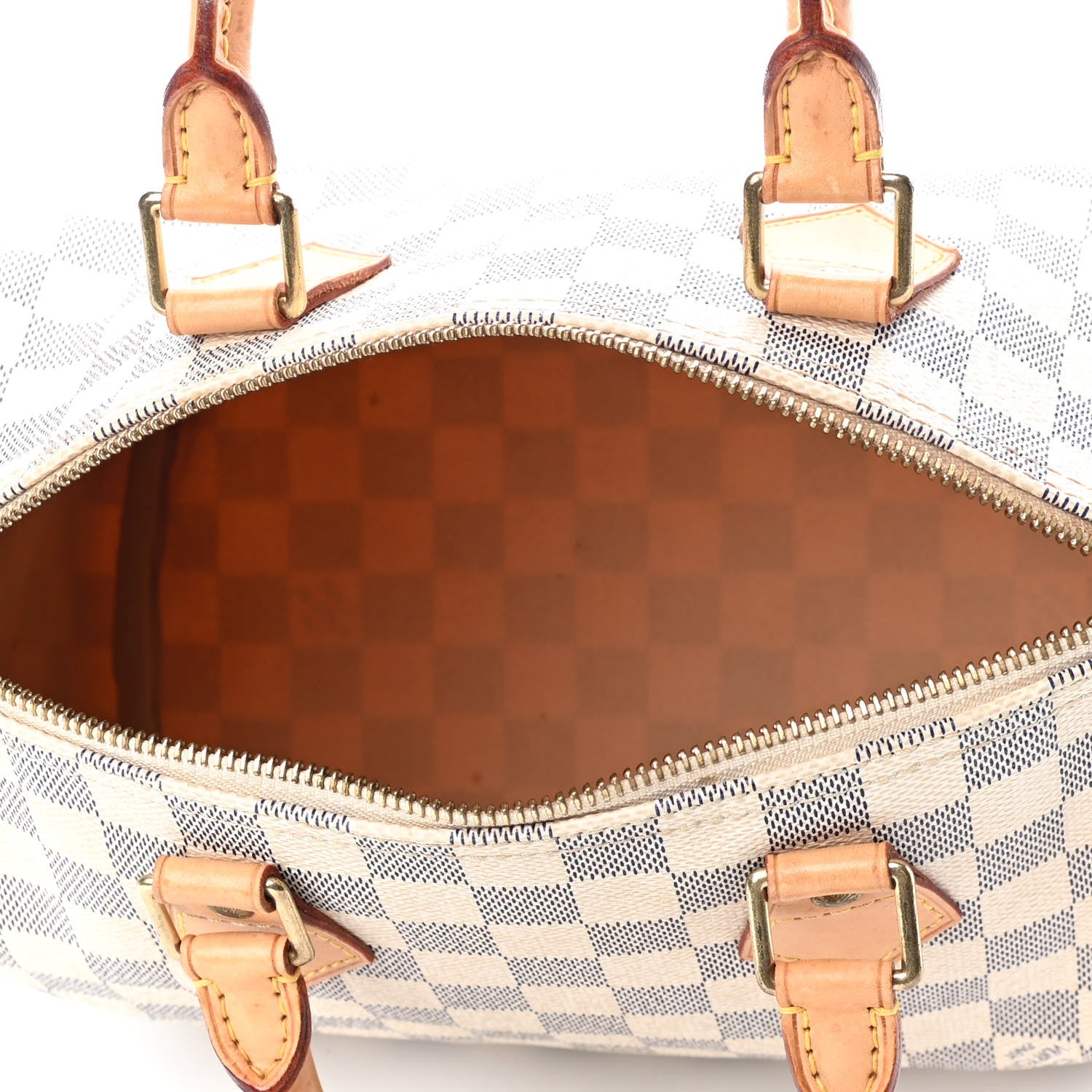 Louis Vuitton Damier Azur Speedy 25 4 of 4