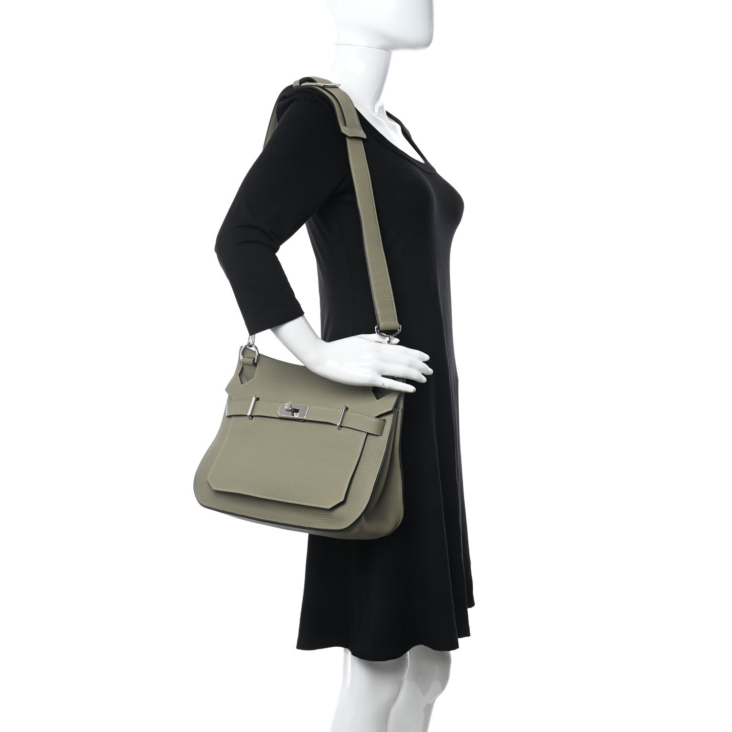 Hermes Taurillon Clemence Jypsiere 31 Sauge 2 of 10