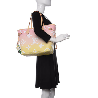 Louis Vuitton Monogram Giant By The Pool Neverfull MM Light Pink 2 of 11