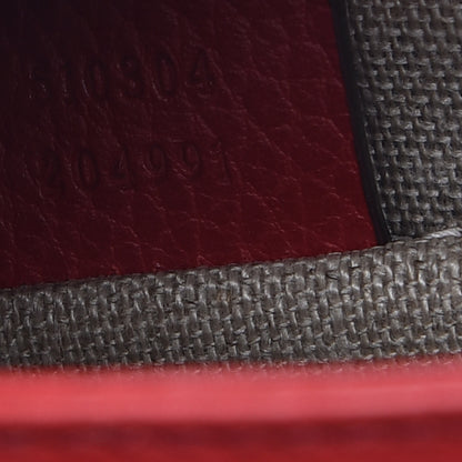 Gucci Dollar Calfskin Small Interlocking G Shoulder Bag Red 7 of 7