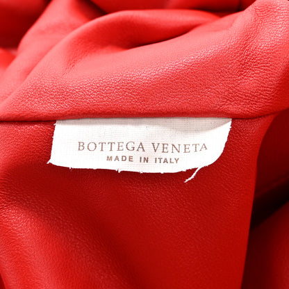 Bottega Veneta Nappa Maxi Intrecciato The Pouch Oversized Clutch Bright Red 7 of 9