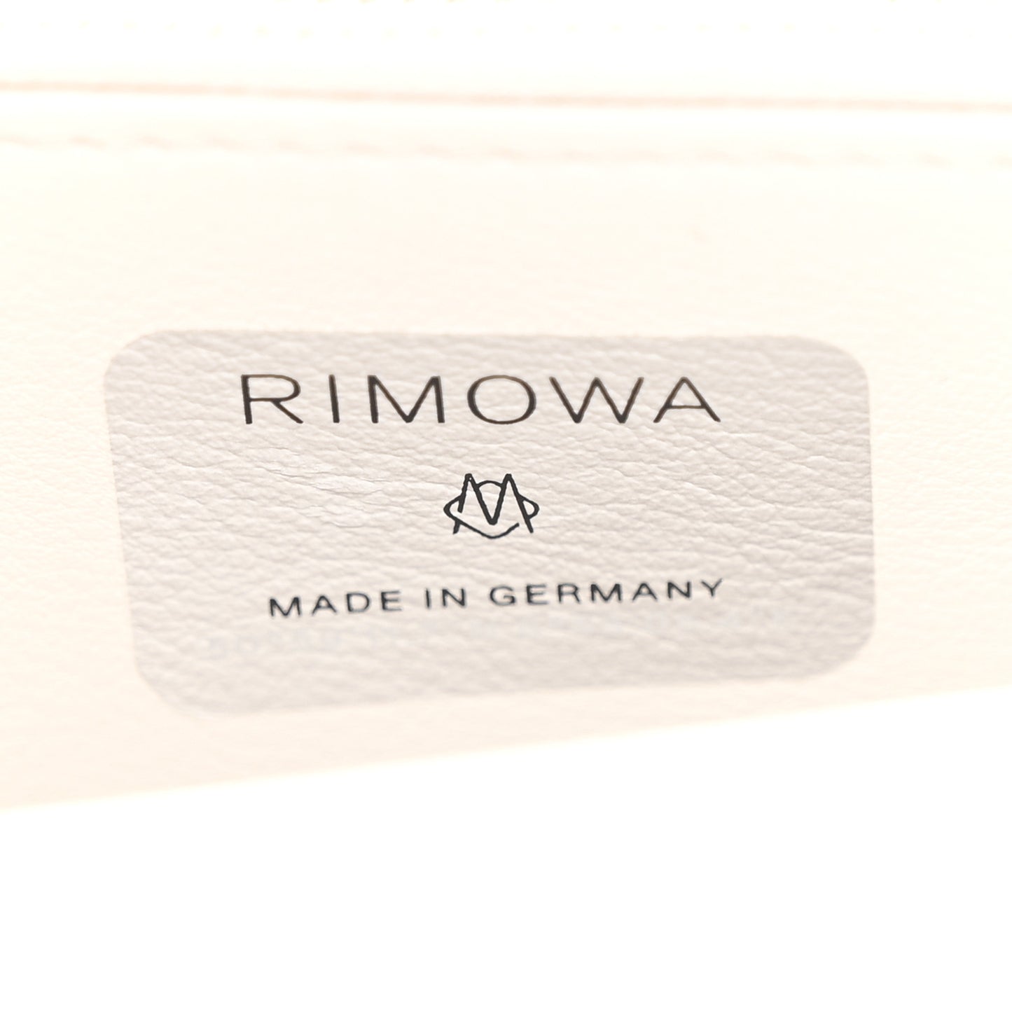 X RIMOWA Aluminum Personal Clutch On Strap Silver