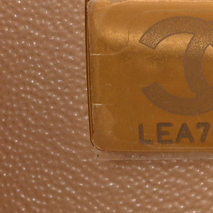 Chanel Metallic Goatskin Quilted Mini Rectangular Flap Gold 6 of 10