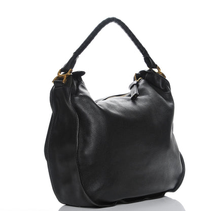 Chloe Calfskin Large Marcie Hobo Black 3 of 8