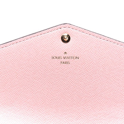 Louis Vuitton Monogram Sarah Wallet NM Rose Ballerine 5 of 8