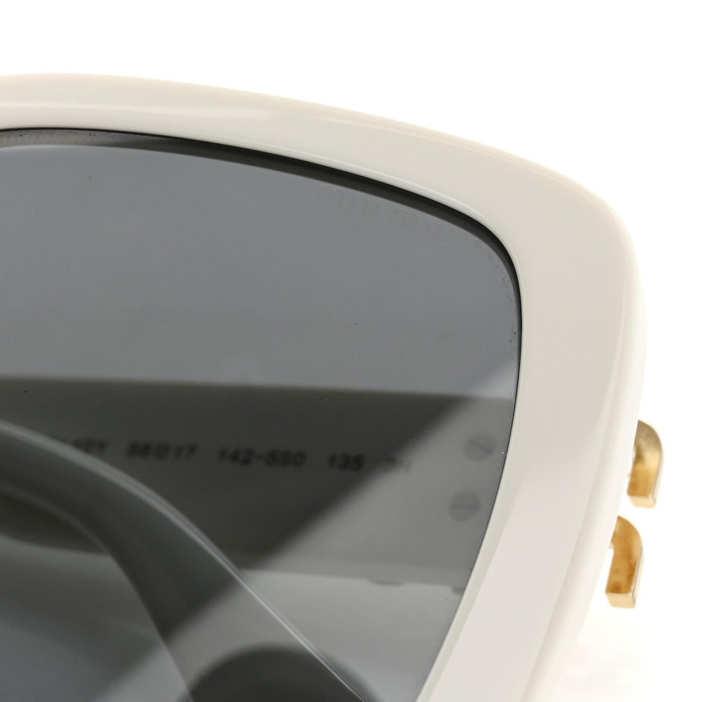 Acetate Sunglasses SMU 10Y White