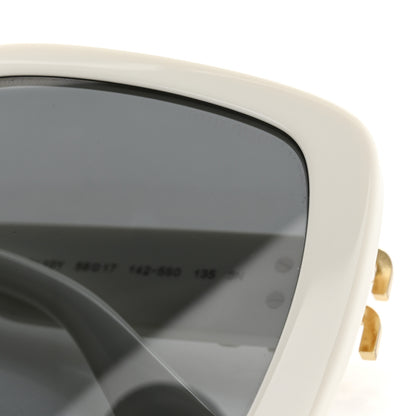 Miu Miu Acetate Sunglasses SMU 10Y White 7 of 8