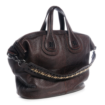 Givenchy Pebbled Calfskin Large Nightingale Brown 3 of 9