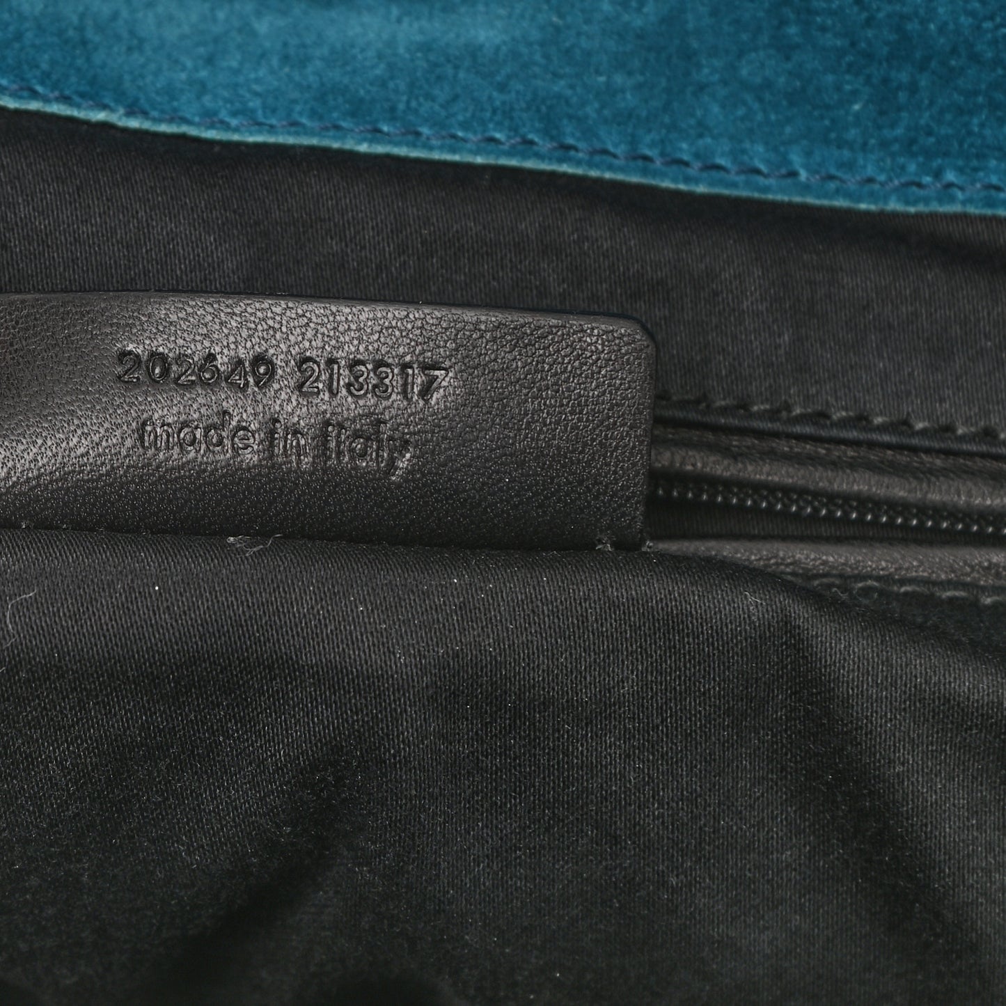 Patent Small Downtown Tote Petrol Blue