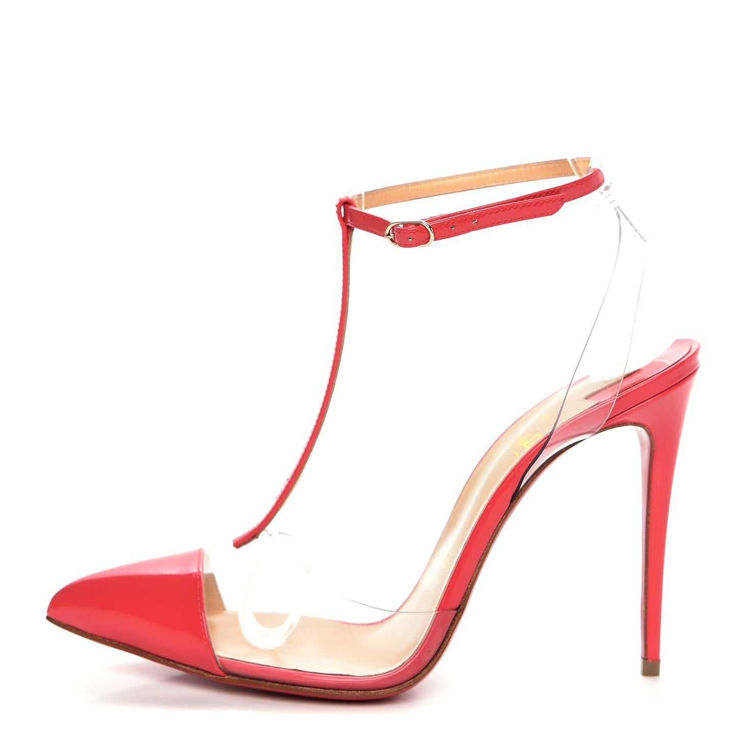 Patent PVC Nosy 100 Pumps 37.5 Begonia