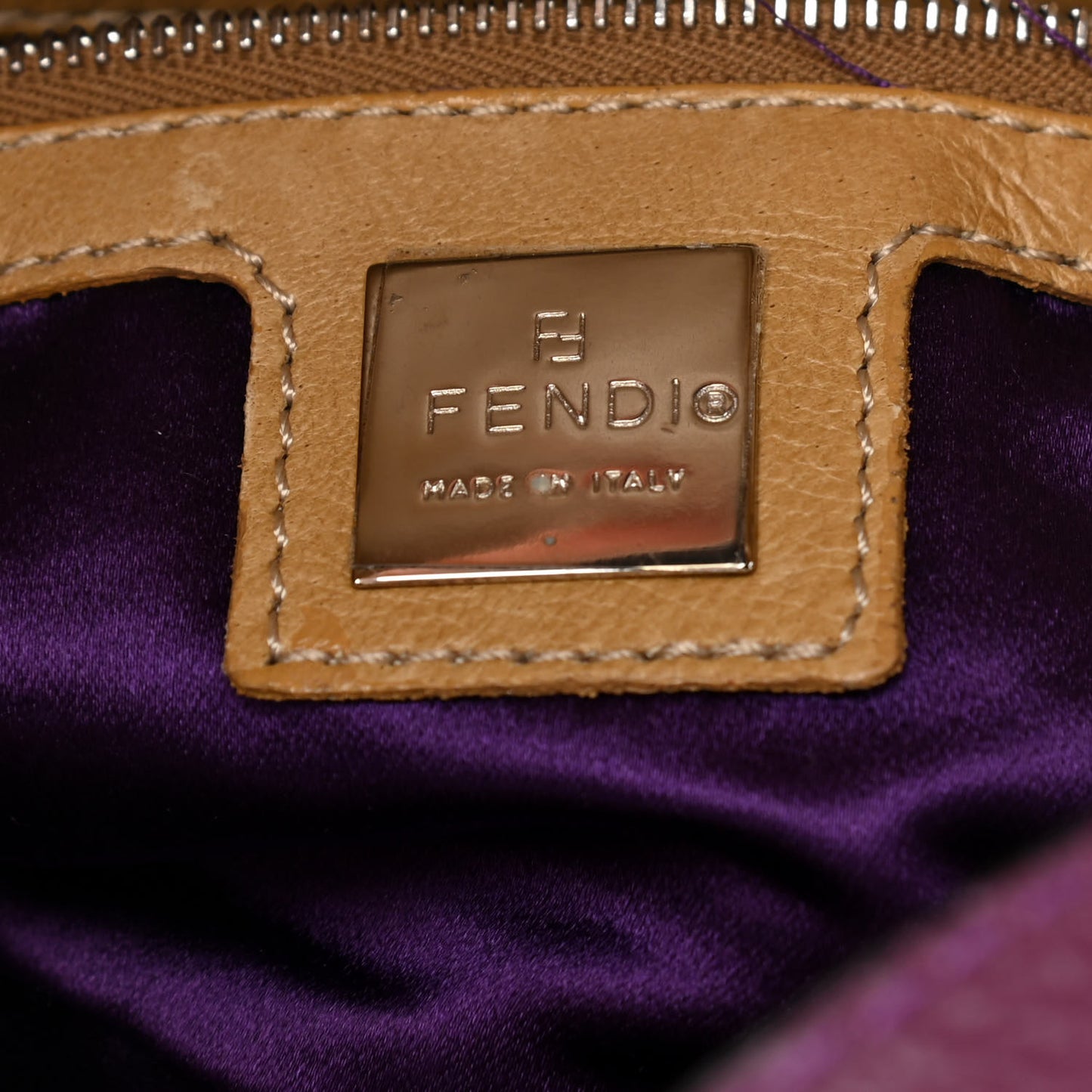 Calfskin Baguette Beige