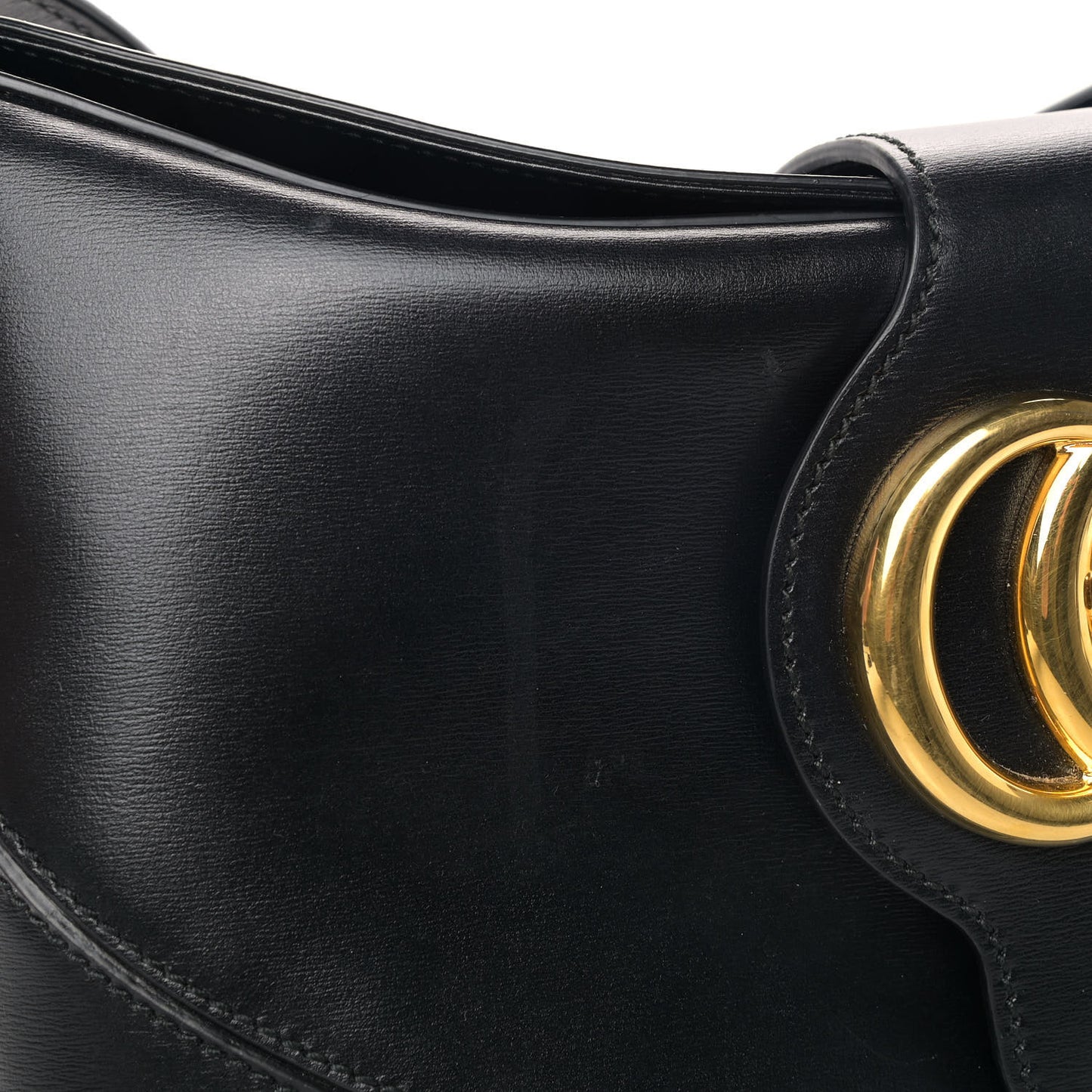Calfskin Medium Arli Shoulder Bag Black