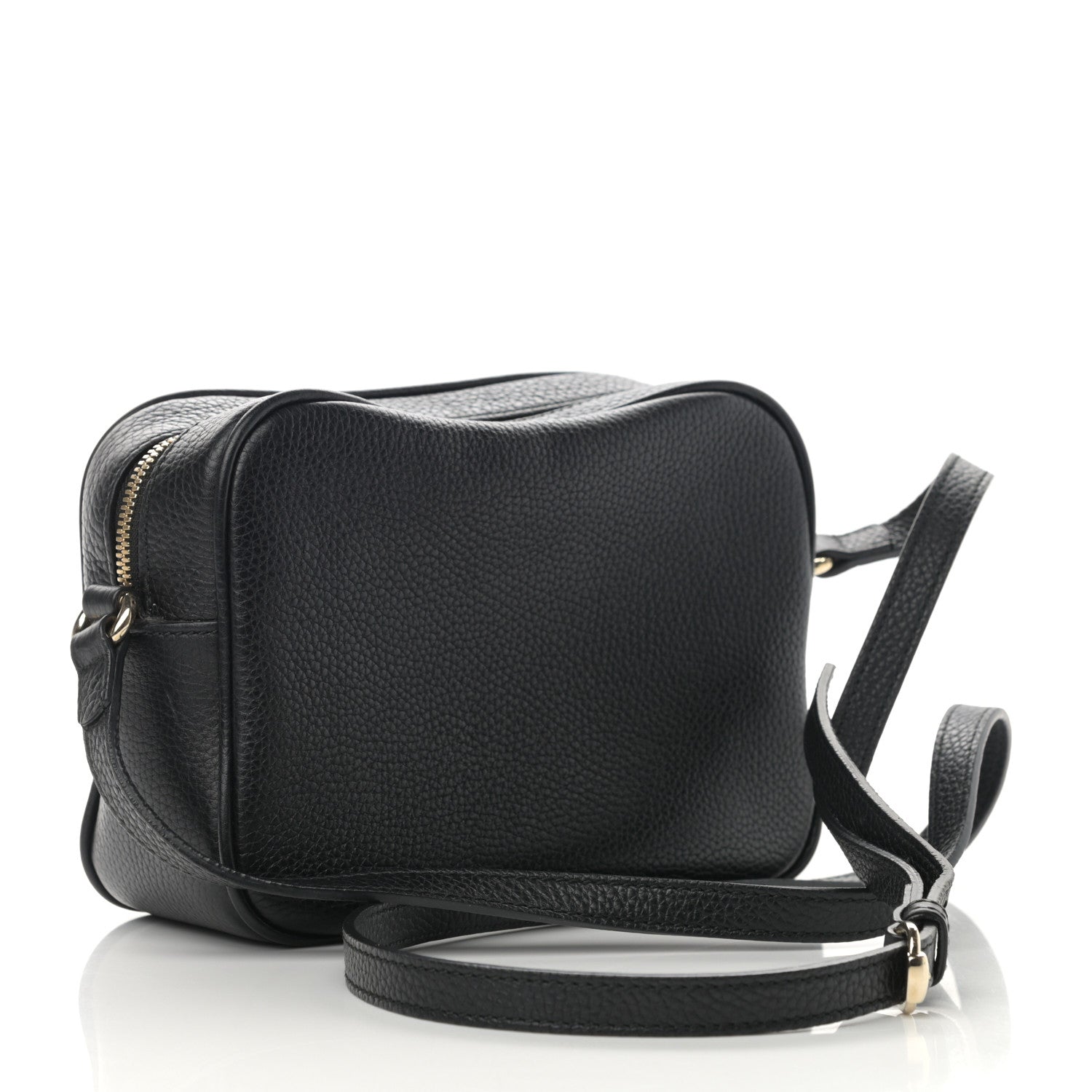 Gucci Pebbled Calfskin Small Soho Disco Bag Black 3 of 10