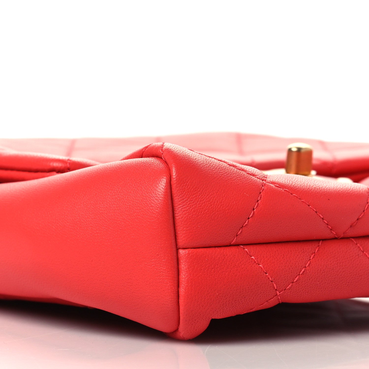 Chanel Lambskin Quilted Side-Packs Red 13 of 13