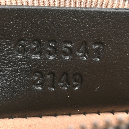 Gucci Calfskin Matelasse GG Marmont Round Mini Bag Black 7 of 10