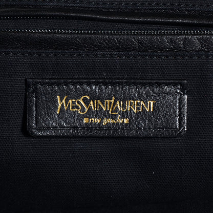 Saint Laurent Calfskin XL Downtown Tote Black 8 of 9