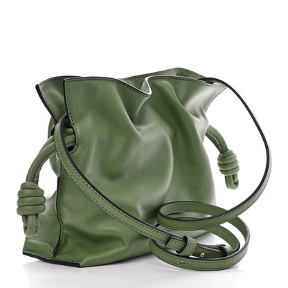 Loewe Calfskin Mini Flamenco Knot Clutch Rosemary 3 of 10