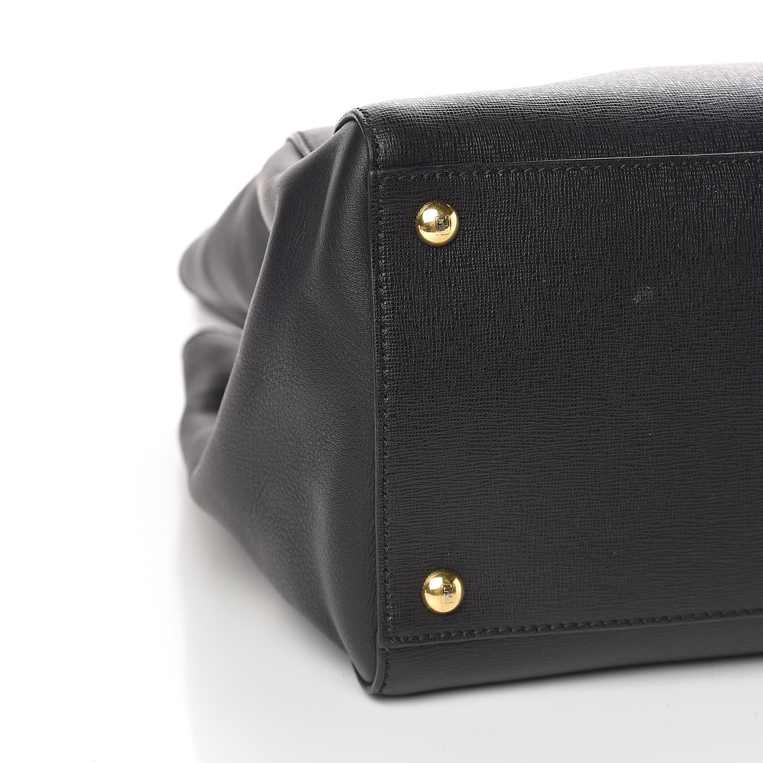 Fendi Vitello Elite Regular 2Jours Tote Black 8 of 9
