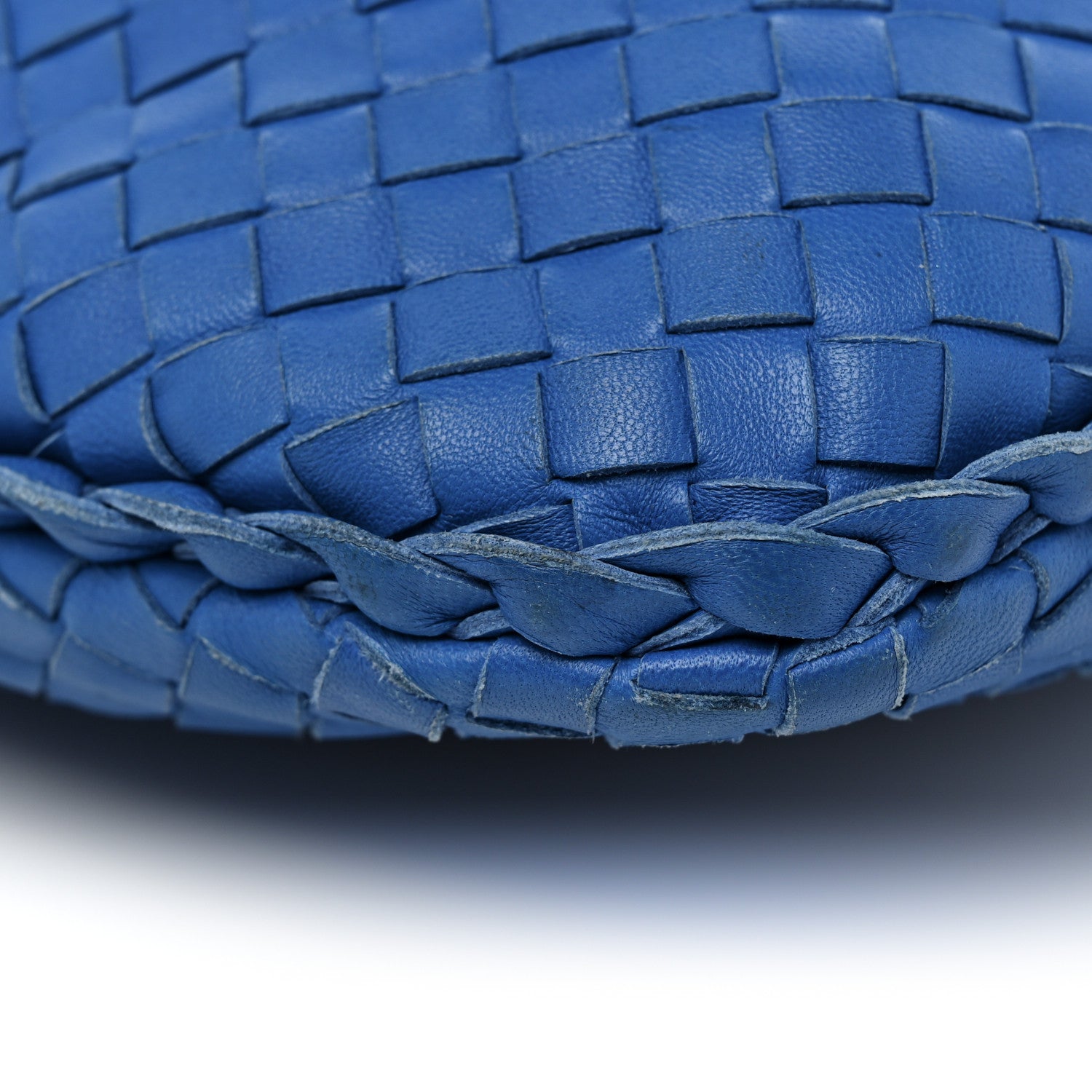 Bottega Veneta Nappa Intrecciato Medium Veneta Hobo Signal Blue 8 of 14