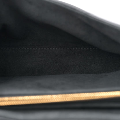Louis Vuitton Calfskin LV New Wave Chain Bag Black 5 of 10