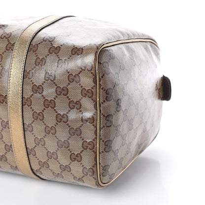Gucci Crystal Monogram Medium Joy Boston Bronze 9 of 9
