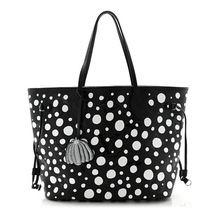 Louis Vuitton LV X YK Empreinte Neverfull MM Black White 1 of 10