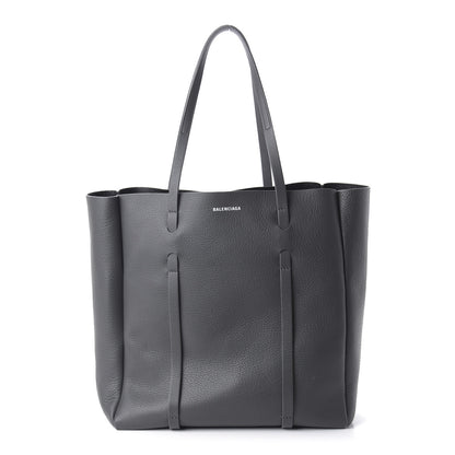 Balenciaga Veau Baltimore Double Sided Small Everyday Tote Gris Fossile Black 2 of 9