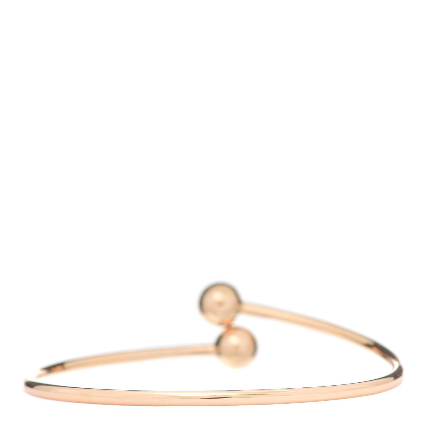 18K Rose Gold 8mm HardWear Ball Bypass Bracelet