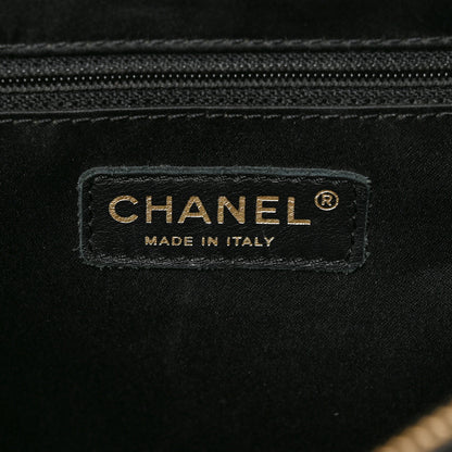 Chanel Caviar Quilted XL Grand Shopping Tote GST Black 6 of 10