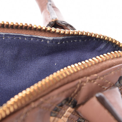 Marc Jacobs Calfskin Quilted Jena Tassel Tote Brown 9 of 17