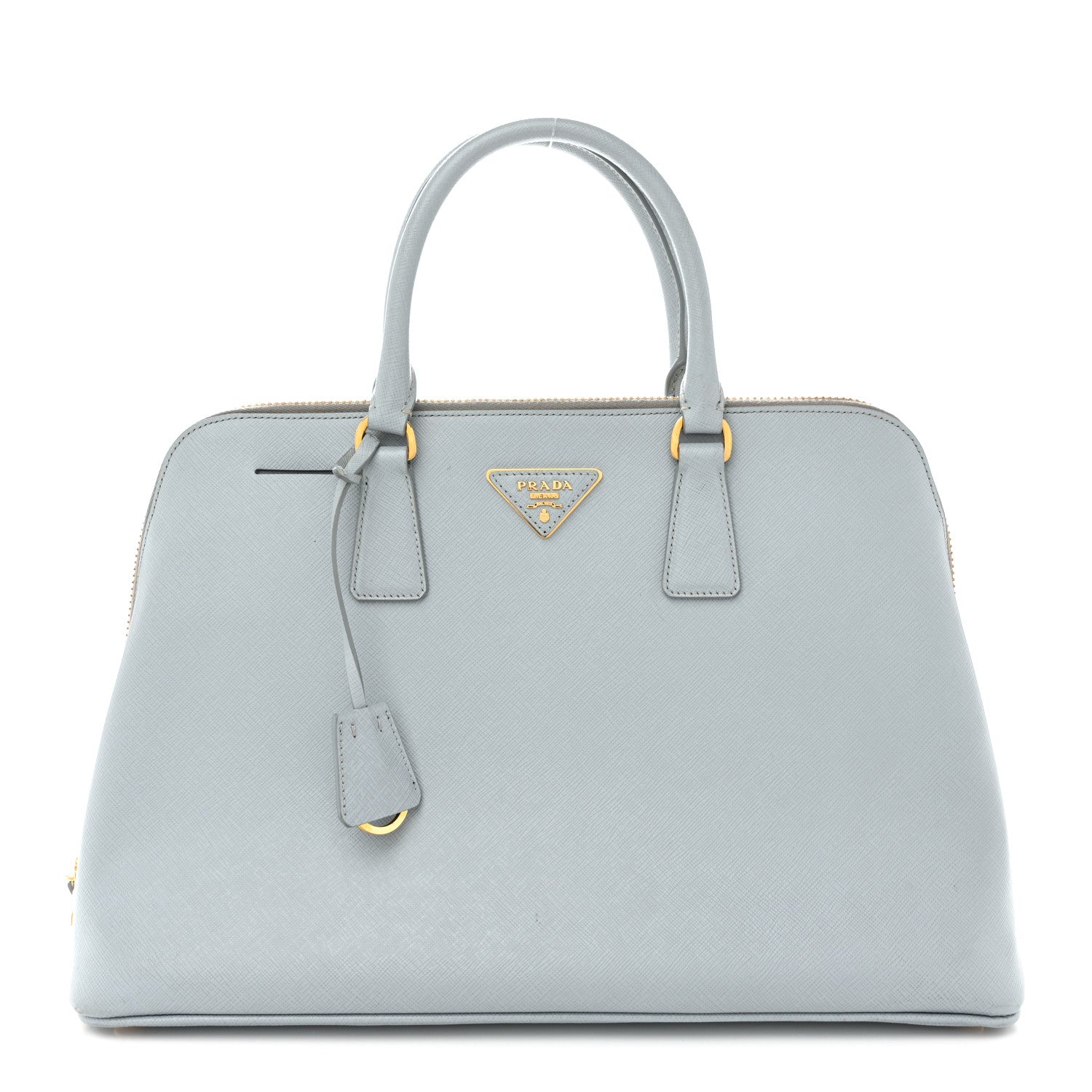 Prada Saffiano Lux Large Promenade Tote Lago 1 of 16
